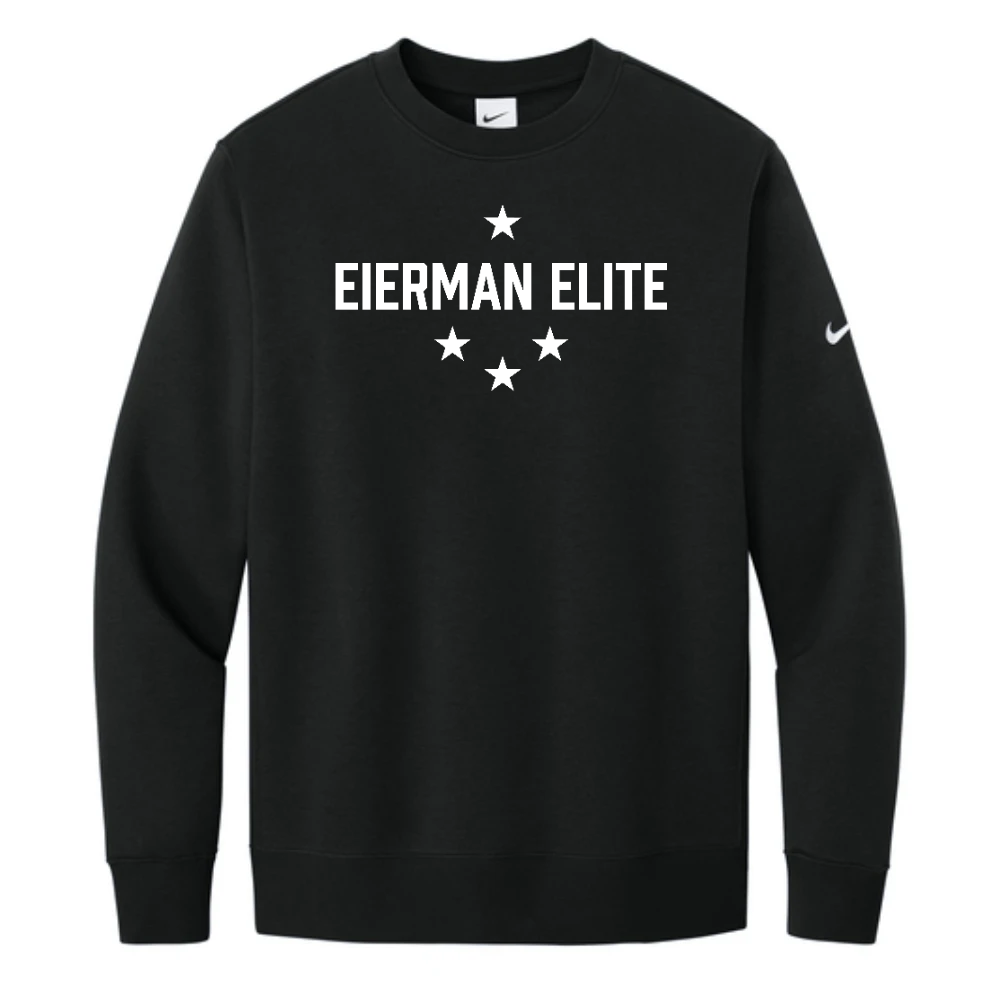 Nike Club Fleece Sleeve Swoosh Crew