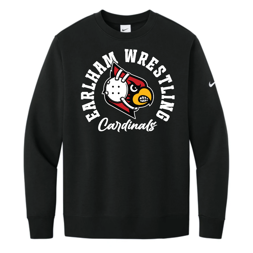 Nike Club Fleece Sleeve Swoosh Crew