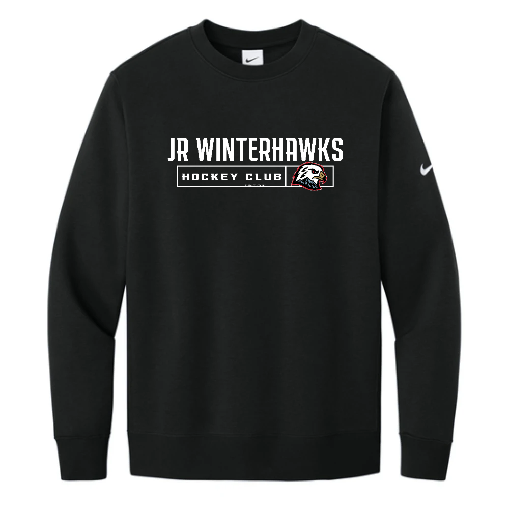 Nike Club Fleece Sleeve Swoosh Crew