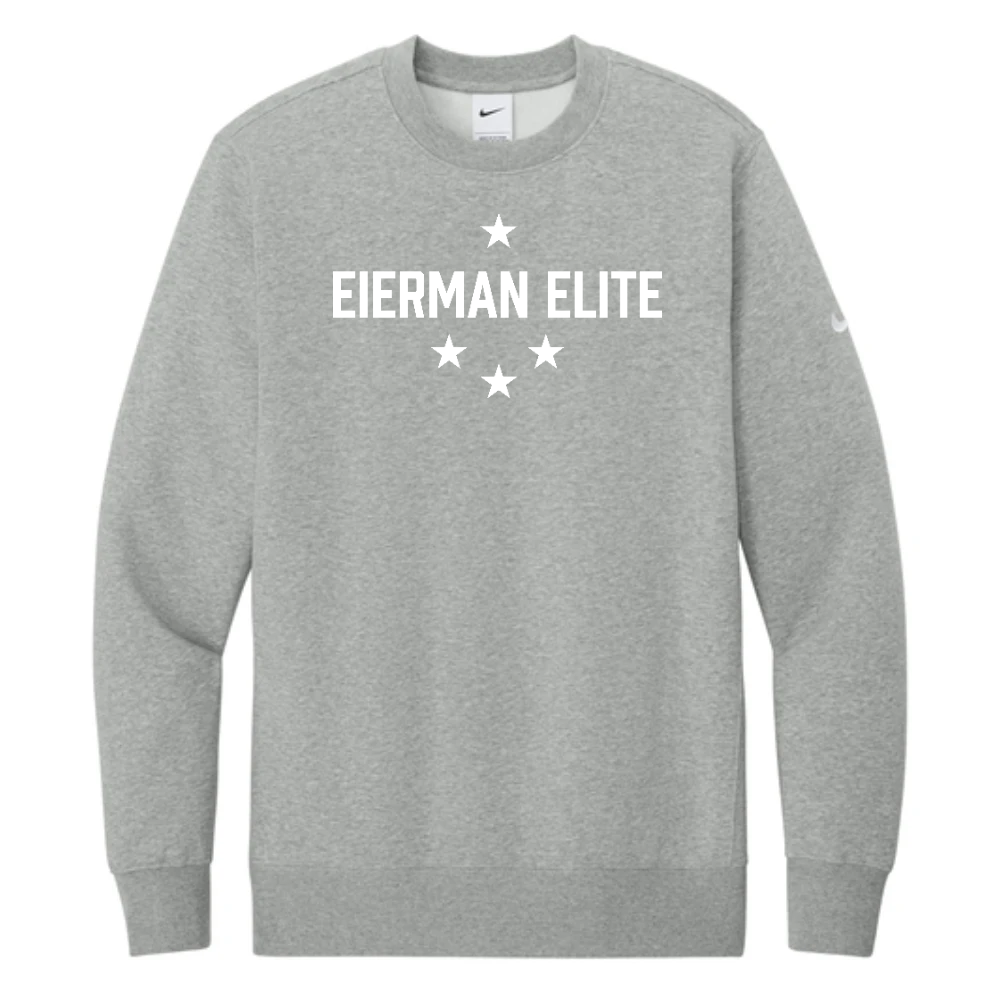 Nike Club Fleece Sleeve Swoosh Crew