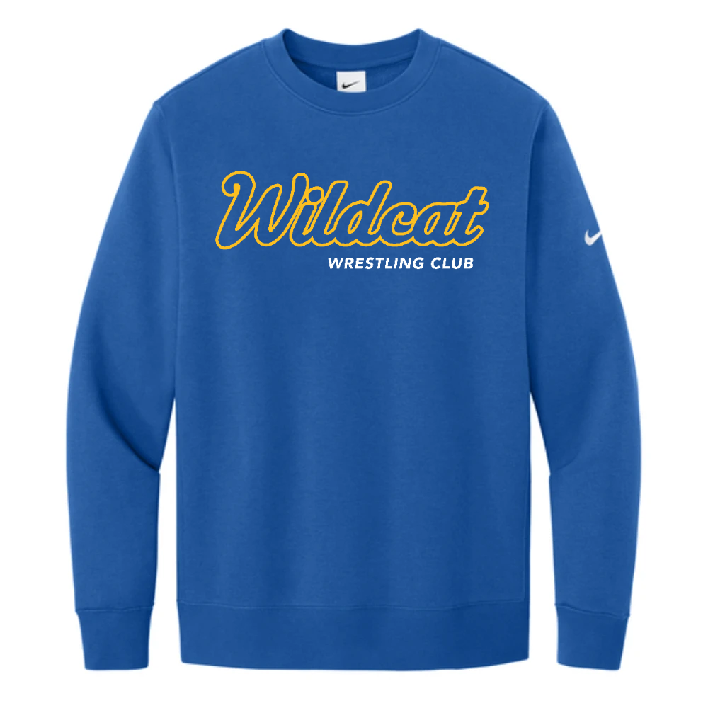 Nike Club Fleece Sleeve Swoosh Crew