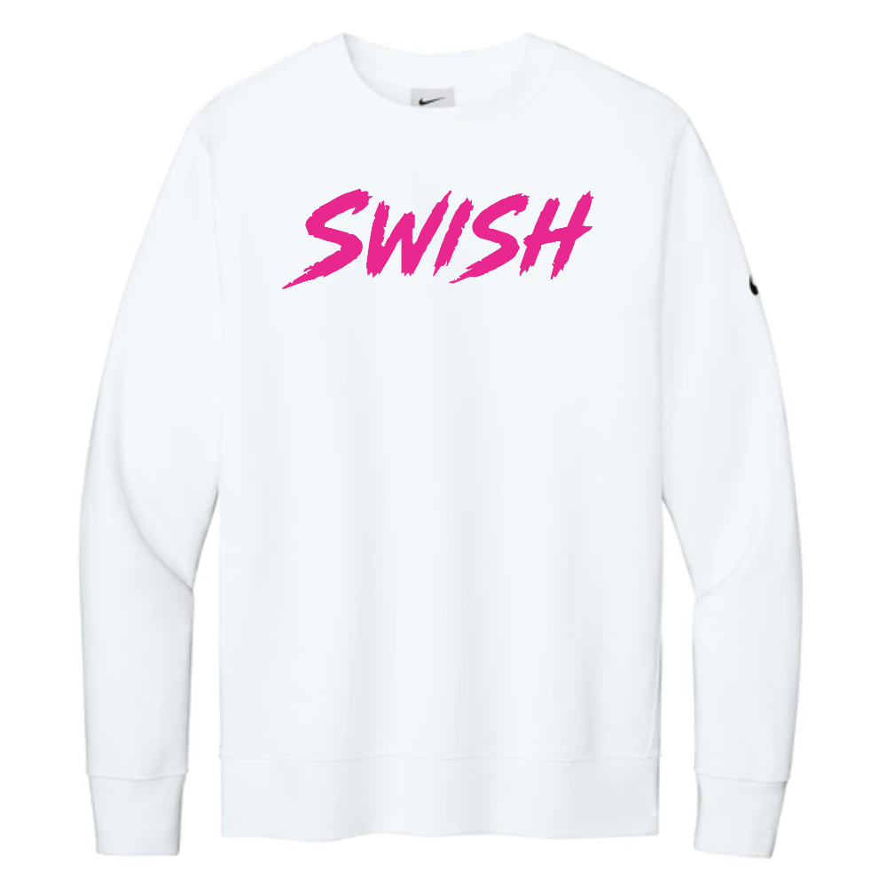 Nike Club Fleece Sleeve Swoosh Crew