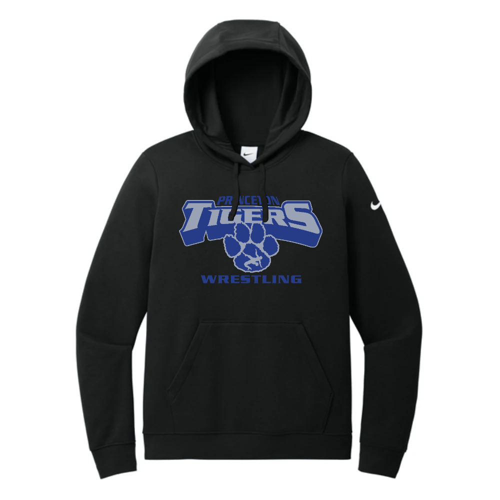 Nike Women's Club Fleece Sleeve Swoosh Pullover Hoodie