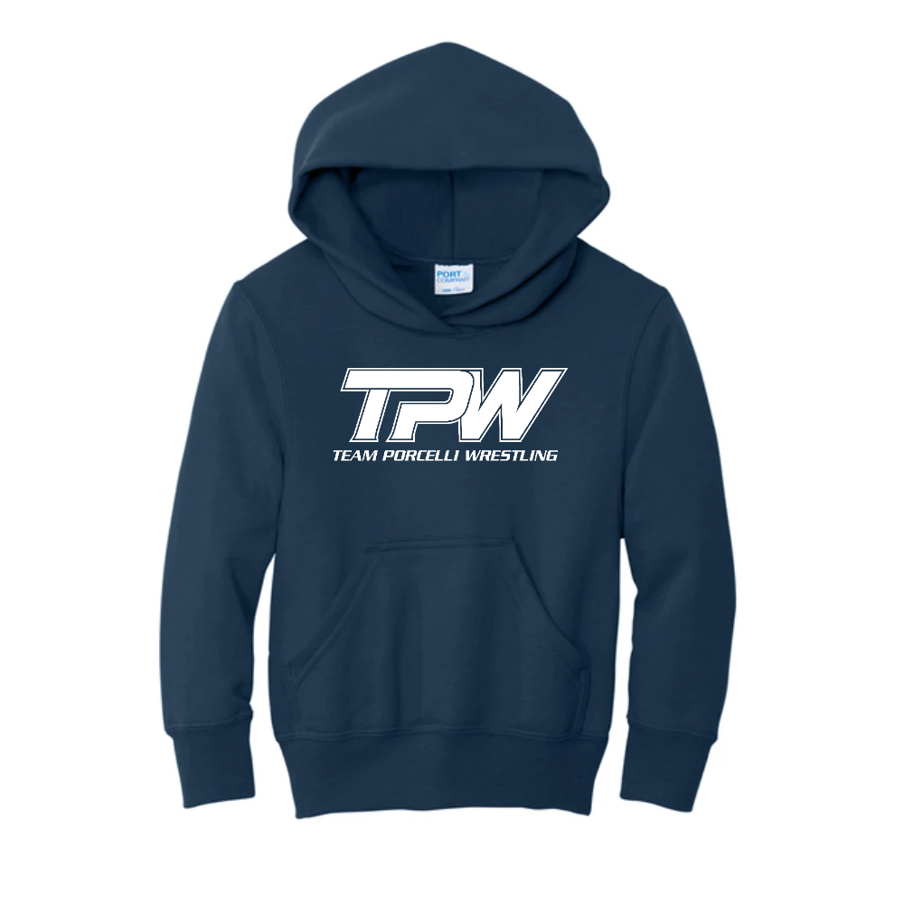 Youth Core Fleece Pullover Hooded Sweatshirt