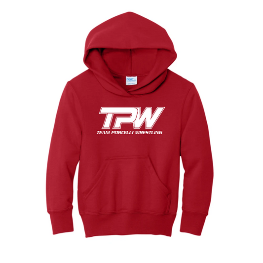 Youth Core Fleece Pullover Hooded Sweatshirt
