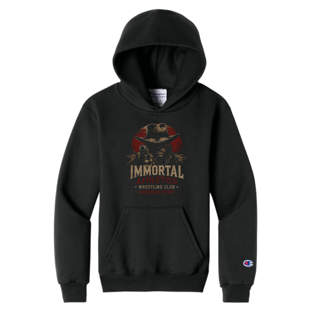 Champion Youth Powerblend Hooded Sweatshirt
