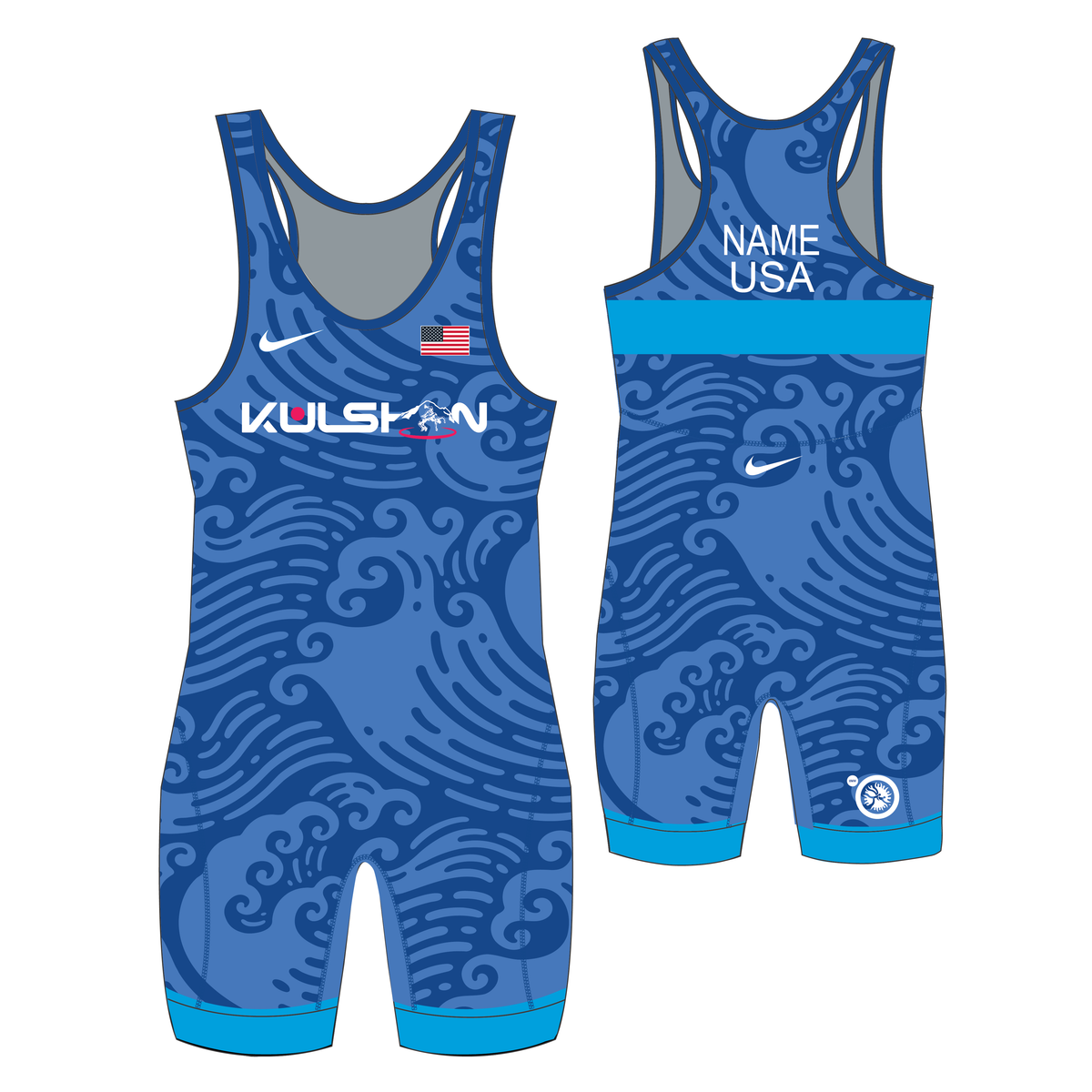 Nike Youth/Women's Custom Sublimated Grappler Elite Singlet