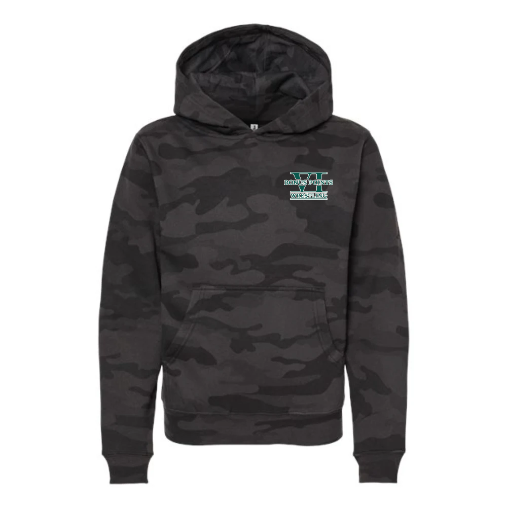 Youth 8.5 oz. Midweight Hooded Sweatshirt