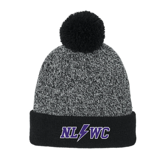 Halftime Heather Pom Beanie