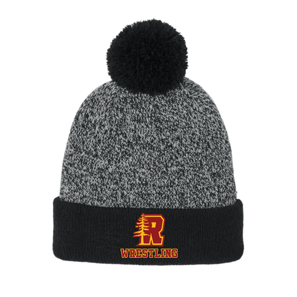 Halftime Heather Pom Beanie