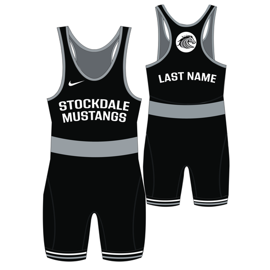 Nike Men's Grappler Elite Singlet - Stockdale Mustangs