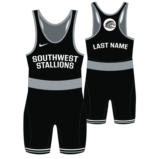 Nike Youth/Men's Grappler Elite Singlet - Stallions