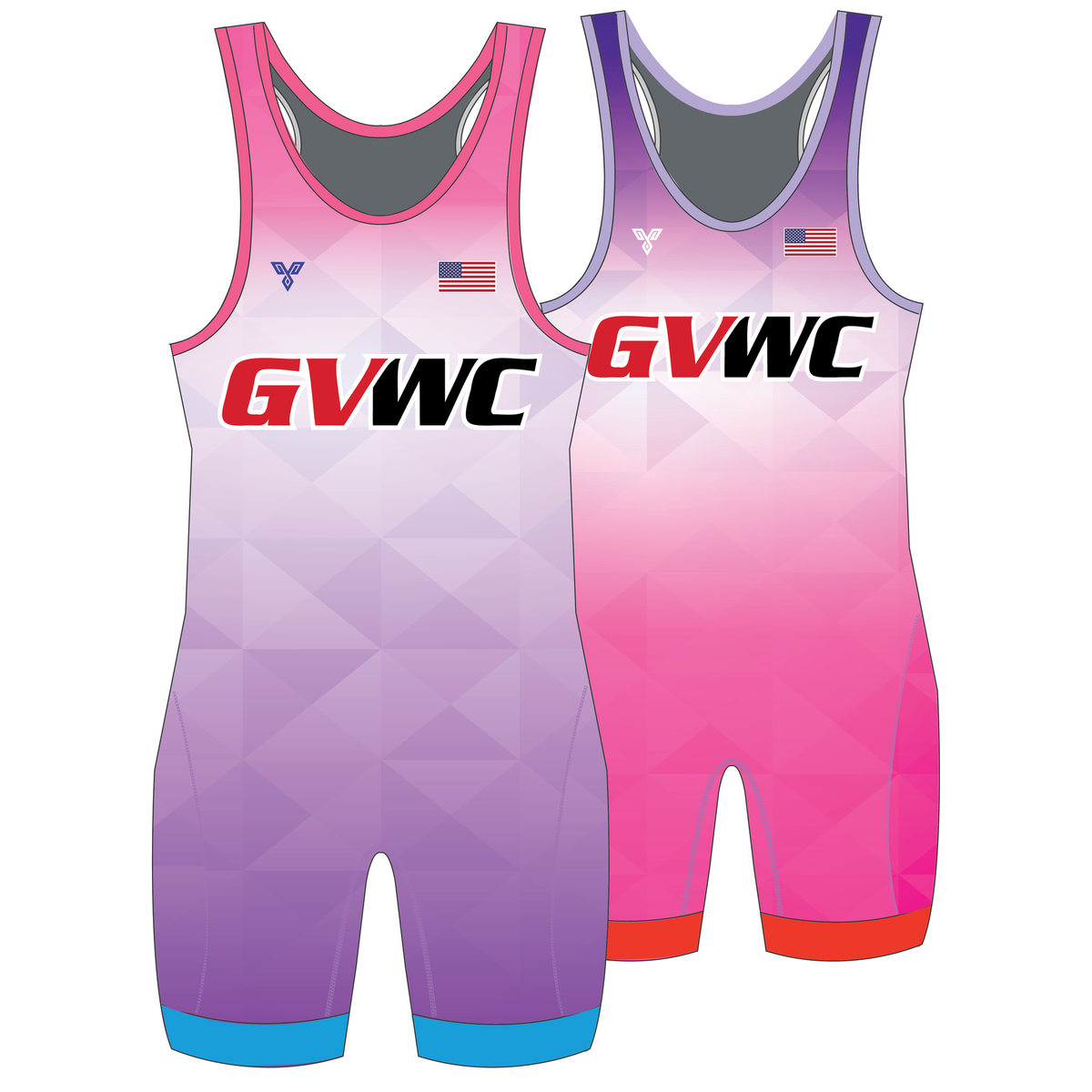 GVWC Women's Freestyle Singlet Bundle