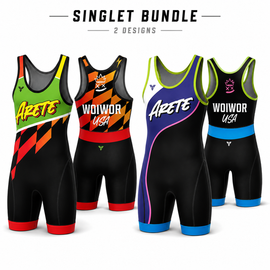 Arete Girls/Womens Summer Singlet Bundle