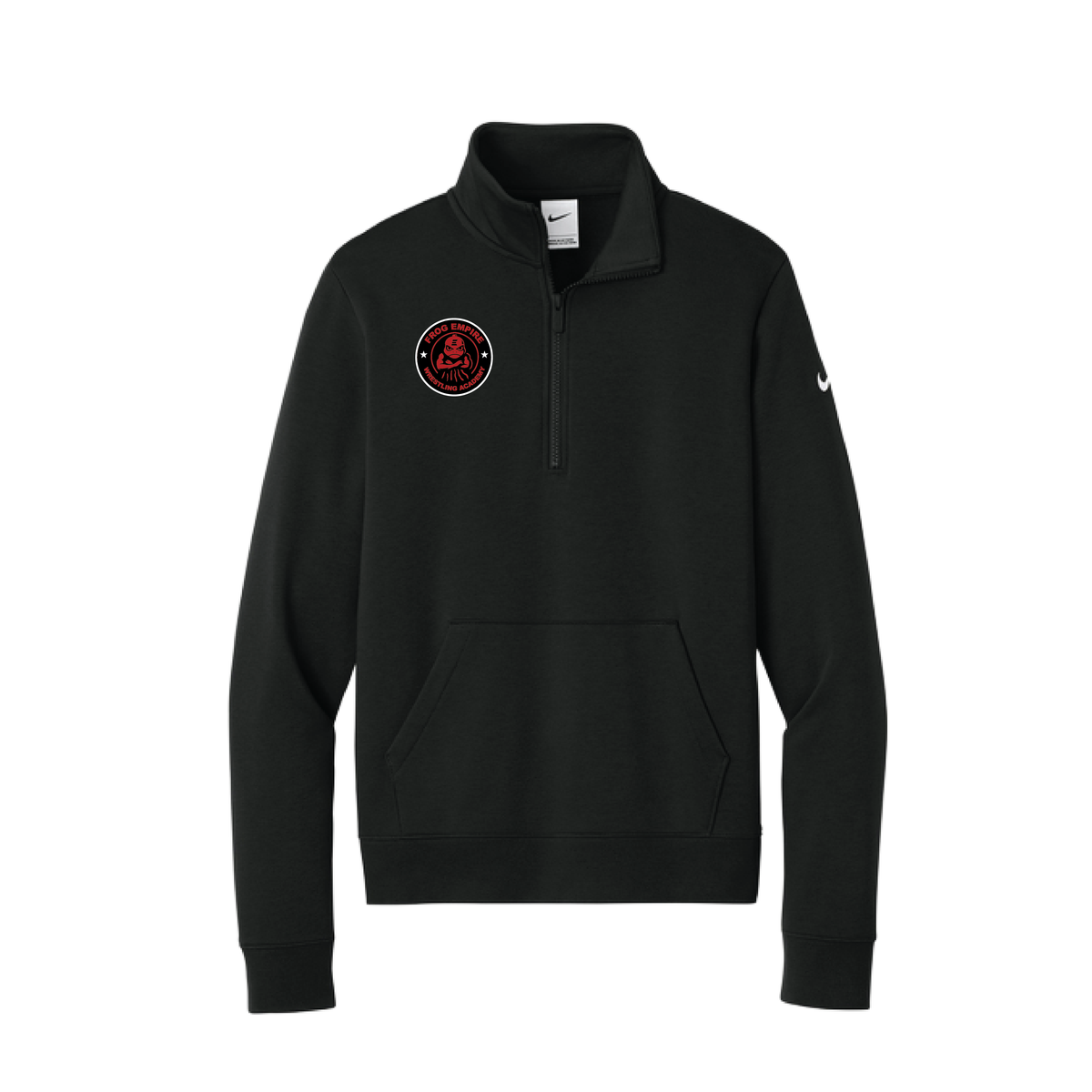 Nike Women's Club Fleece Sleeve Swoosh 1/2-Zip