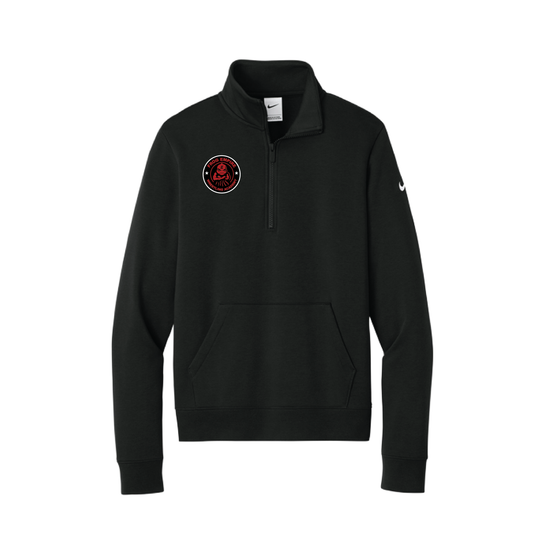 Nike Women's Club Fleece Sleeve Swoosh 1/2-Zip