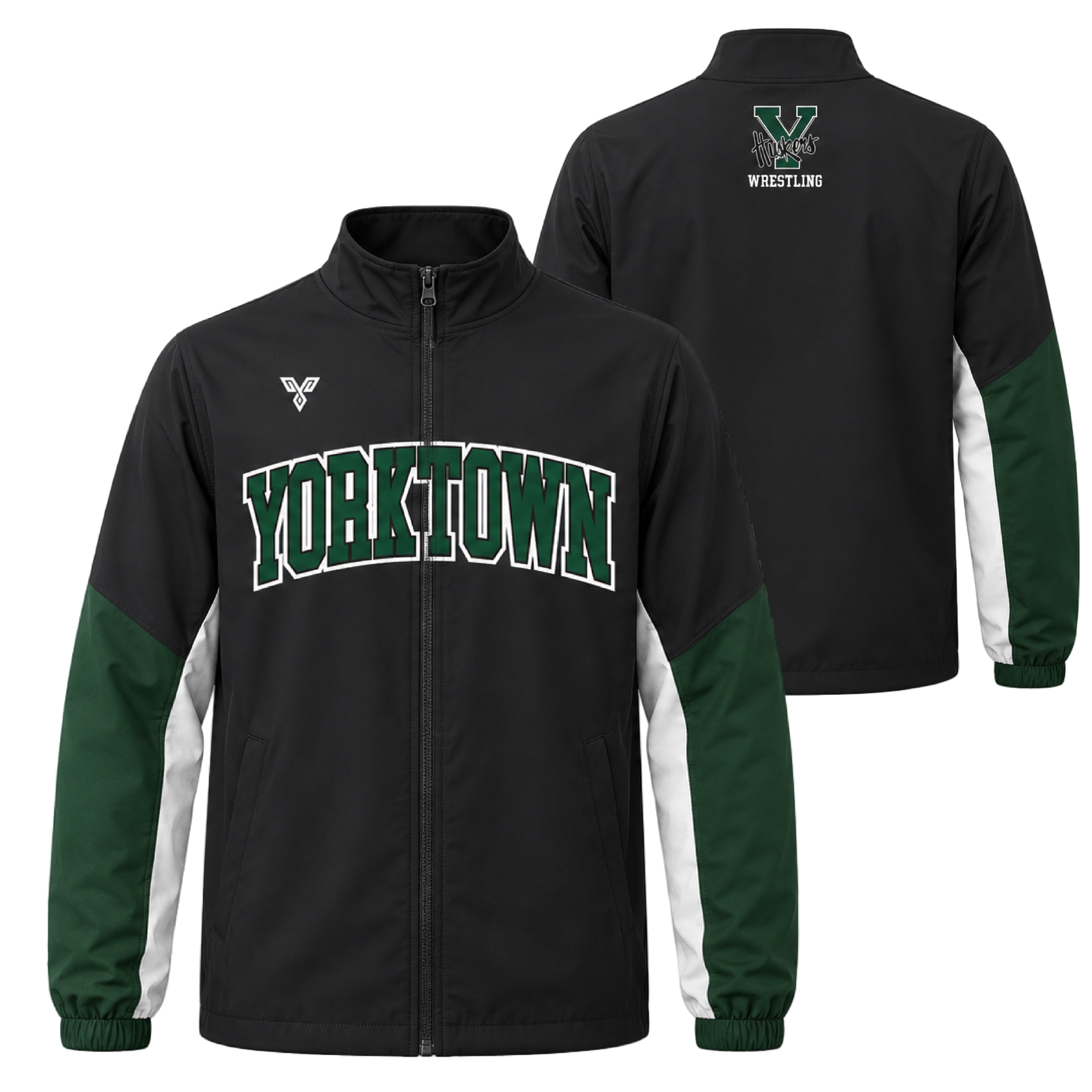 YERA Youth Woven Revival Full-Zip Warm-Up Jacket